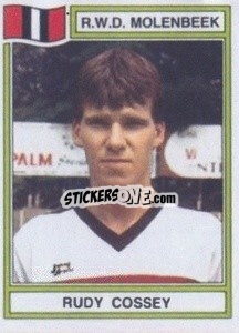 Sticker Rudy Cossey - Football Belgium 1983-1984 - Panini