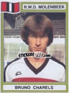 Sticker Bruno Charels - Football Belgium 1983-1984 - Panini