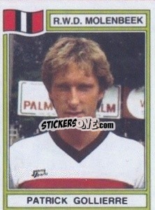 Cromo Patrick Gollierre - Football Belgium 1983-1984 - Panini
