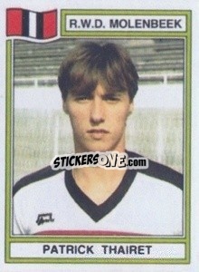 Figurina Patrick Thairet - Football Belgium 1983-1984 n. 248 - Panini