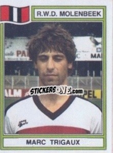 Sticker Marc Trigaux - Football Belgium 1983-1984 - Panini