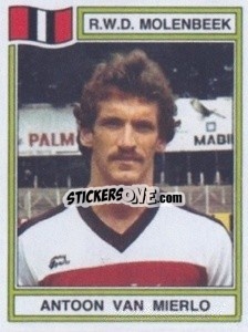 Cromo Antoon van Mierlo - Football Belgium 1983-1984 - Panini