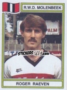 Cromo Roger Raeven - Football Belgium 1983-1984 - Panini