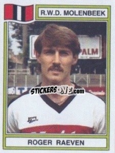 Sticker Roger Raeven - Football Belgium 1983-1984 n. 252 - Panini