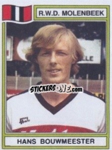 Sticker Hans Bouwmeester - Football Belgium 1983-1984 - Panini