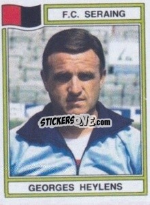 Sticker Georges Heylens - Football Belgium 1983-1984 n. 256 - Panini