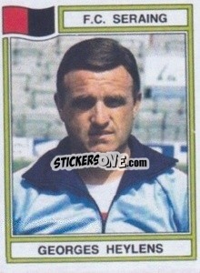 Sticker Georges Heylens - Football Belgium 1983-1984 - Panini