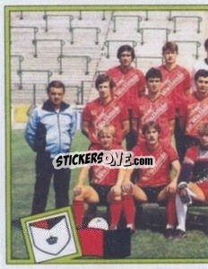 Figurina Team - Football Belgium 1983-1984 - Panini