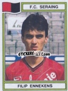 Sticker Filip Ennekens - Football Belgium 1983-1984 n. 261 - Panini