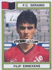 Figurina Filip Ennekens - Football Belgium 1983-1984 - Panini