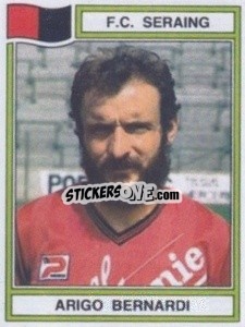 Sticker Arigo Bernardi - Football Belgium 1983-1984 - Panini