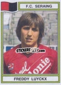 Sticker Freddy Luyckx - Football Belgium 1983-1984 n. 263 - Panini