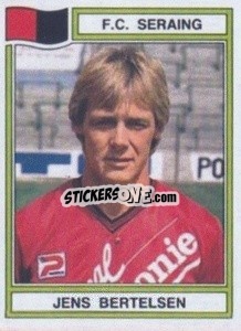 Figurina Jens Bertelsen - Football Belgium 1983-1984 - Panini