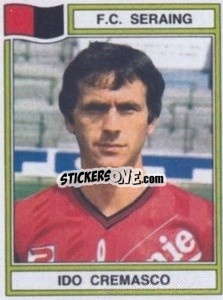 Sticker Ido Cremasco - Football Belgium 1983-1984 - Panini