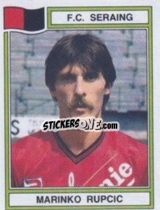 Sticker Marinko Rupcic - Football Belgium 1983-1984 n. 271 - Panini