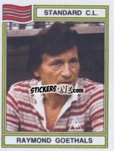 Sticker Raymond Goethals - Football Belgium 1983-1984 - Panini