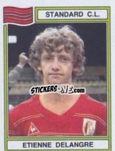 Sticker Etienne Delangre - Football Belgium 1983-1984 n. 279 - Panini