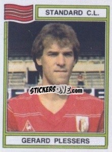 Cromo Gerard Plessers - Football Belgium 1983-1984 n. 281 - Panini