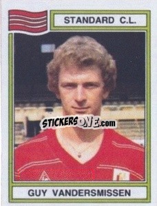 Sticker Guy vandersmissen - Football Belgium 1983-1984 - Panini