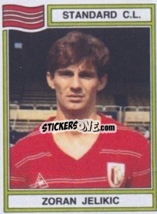 Sticker Zoran Jelikic - Football Belgium 1983-1984 n. 283 - Panini