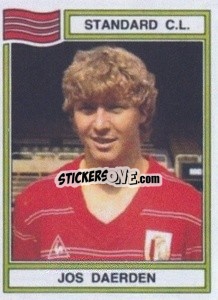 Sticker Jos Daerden - Football Belgium 1983-1984 - Panini