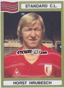 Sticker Horst Hrubesch - Football Belgium 1983-1984 - Panini