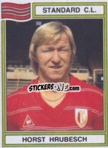 Figurina Horst Hrubesch - Football Belgium 1983-1984 - Panini