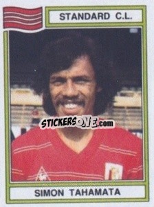 Figurina Simon Tahamata - Football Belgium 1983-1984 n. 288 - Panini