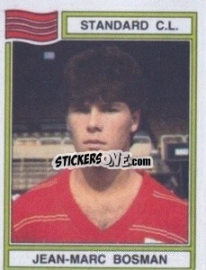Figurina Jean-Marc Bosman - Football Belgium 1983-1984 n. 289 - Panini