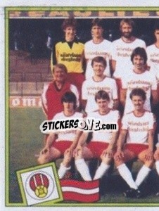 Figurina Team - Football Belgium 1983-1984 - Panini