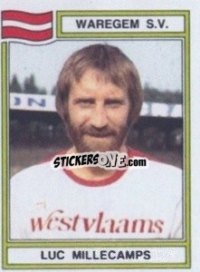 Sticker Luc Millecamps - Football Belgium 1983-1984 n. 296 - Panini