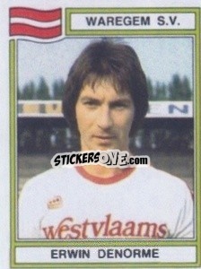 Sticker Erwin Denorme