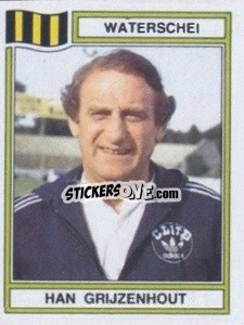 Sticker Han Grijzenhout - Football Belgium 1983-1984 - Panini