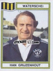 Figurina Han Grijzenhout - Football Belgium 1983-1984 n. 310 - Panini