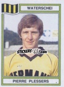 Cromo Pierre Plessers - Football Belgium 1983-1984 - Panini