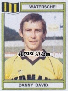 Sticker Danny David - Football Belgium 1983-1984 - Panini