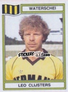 Cromo Leo Clijsters - Football Belgium 1983-1984 n. 319 - Panini