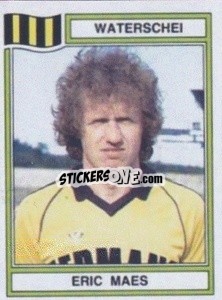 Figurina Eric Maes - Football Belgium 1983-1984 - Panini
