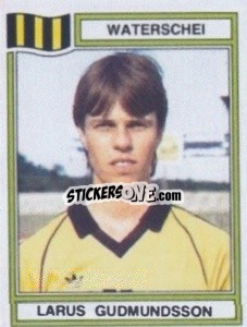 Figurina Larus Gudmundsson - Football Belgium 1983-1984 - Panini