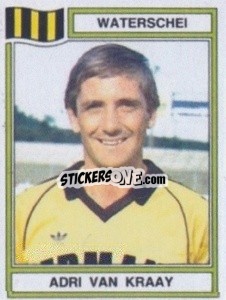 Sticker Adri van Kraay - Football Belgium 1983-1984 - Panini