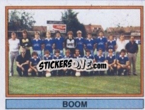 Figurina Team - Football Belgium 1983-1984 n. 329 - Panini