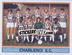 Figurina Team - Football Belgium 1983-1984 n. 330 - Panini