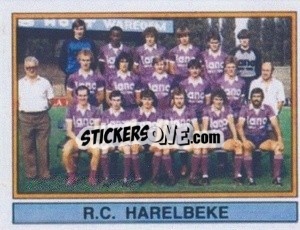 Sticker Team - Football Belgium 1983-1984 - Panini