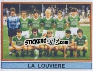 Sticker Team - Football Belgium 1983-1984 - Panini