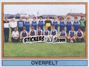 Sticker Team - Football Belgium 1983-1984 n. 337 - Panini