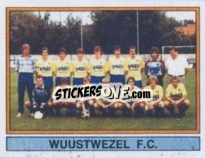 Sticker Team - Football Belgium 1983-1984 - Panini