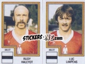 Sticker Rudy Haleydt / Luc Limpens - Football Belgium 1983-1984 n. 356 - Panini
