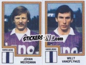 Cromo Johan Meersman / Willy Vanoplynus