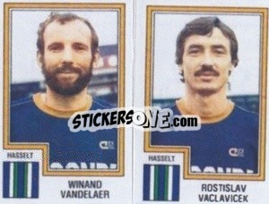 Figurina Winand Vandelaer / Rostislav Vaclavicek - Football Belgium 1983-1984 n. 388 - Panini