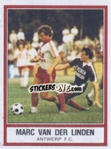 Sticker Marc van der Linden (Antwerp F.C.) - Football Belgium 1983-1984 n. 1 - Panini